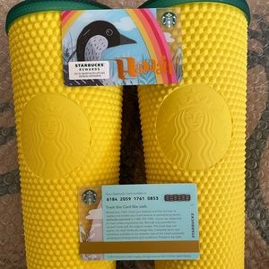 Starbucks 2020 pineapple studded tumbler
